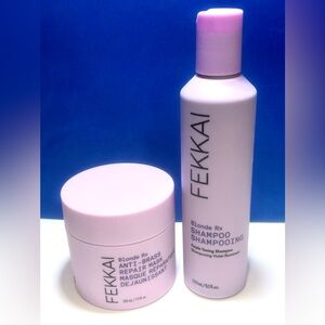 Fekkai Blonde Rx purple toning hair mask and shampoo